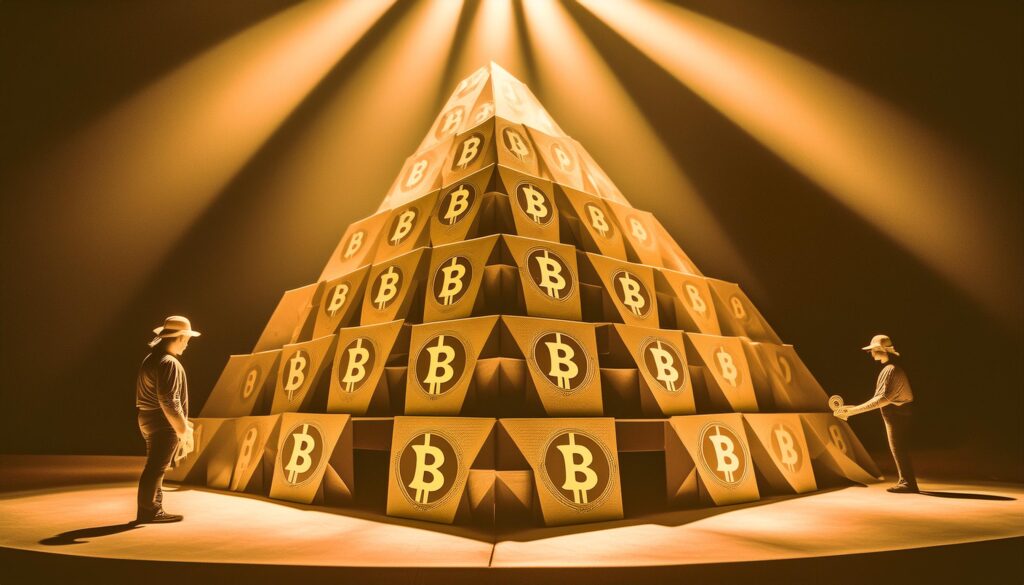 Cryptocurrency has risen to an enormous estimated value, but is also accused of being a high-tech pyramid scheme and a cover for illegal activities.